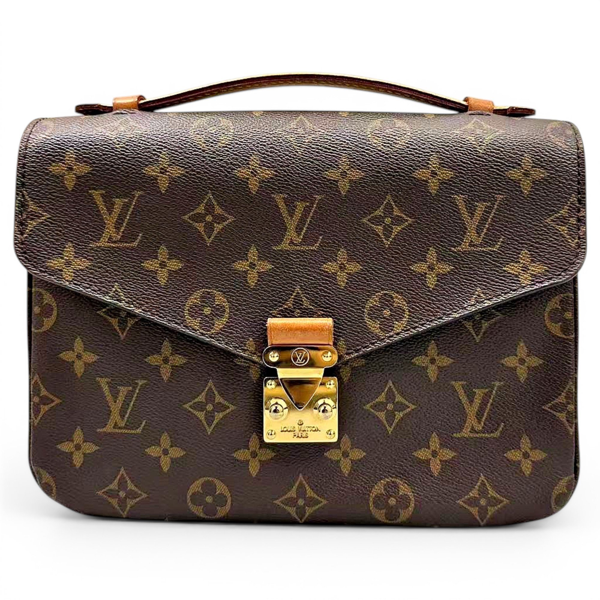 Metis leather handbag