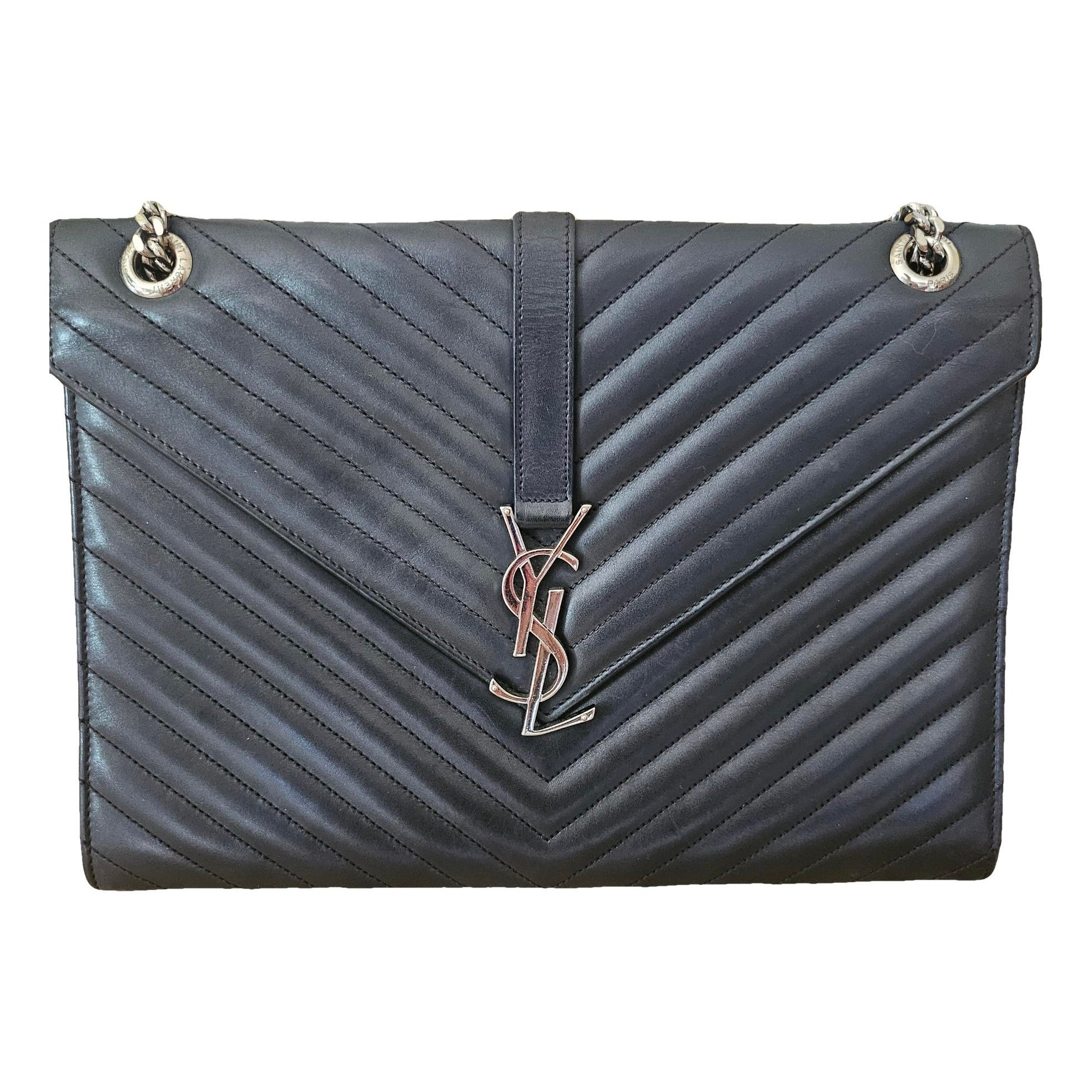 Portefeuille enveloppe leather crossbody bag