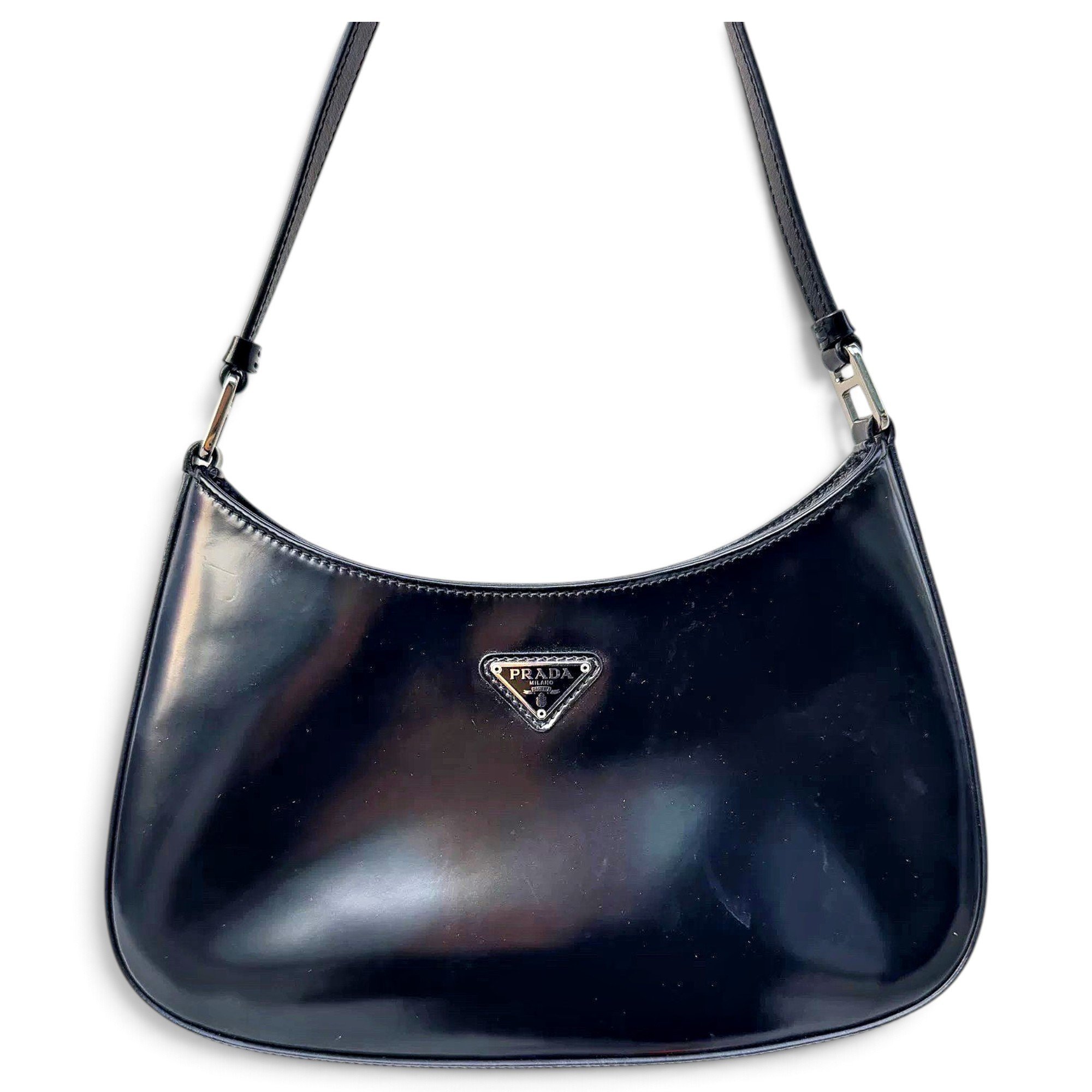 Cleo leather handbag
