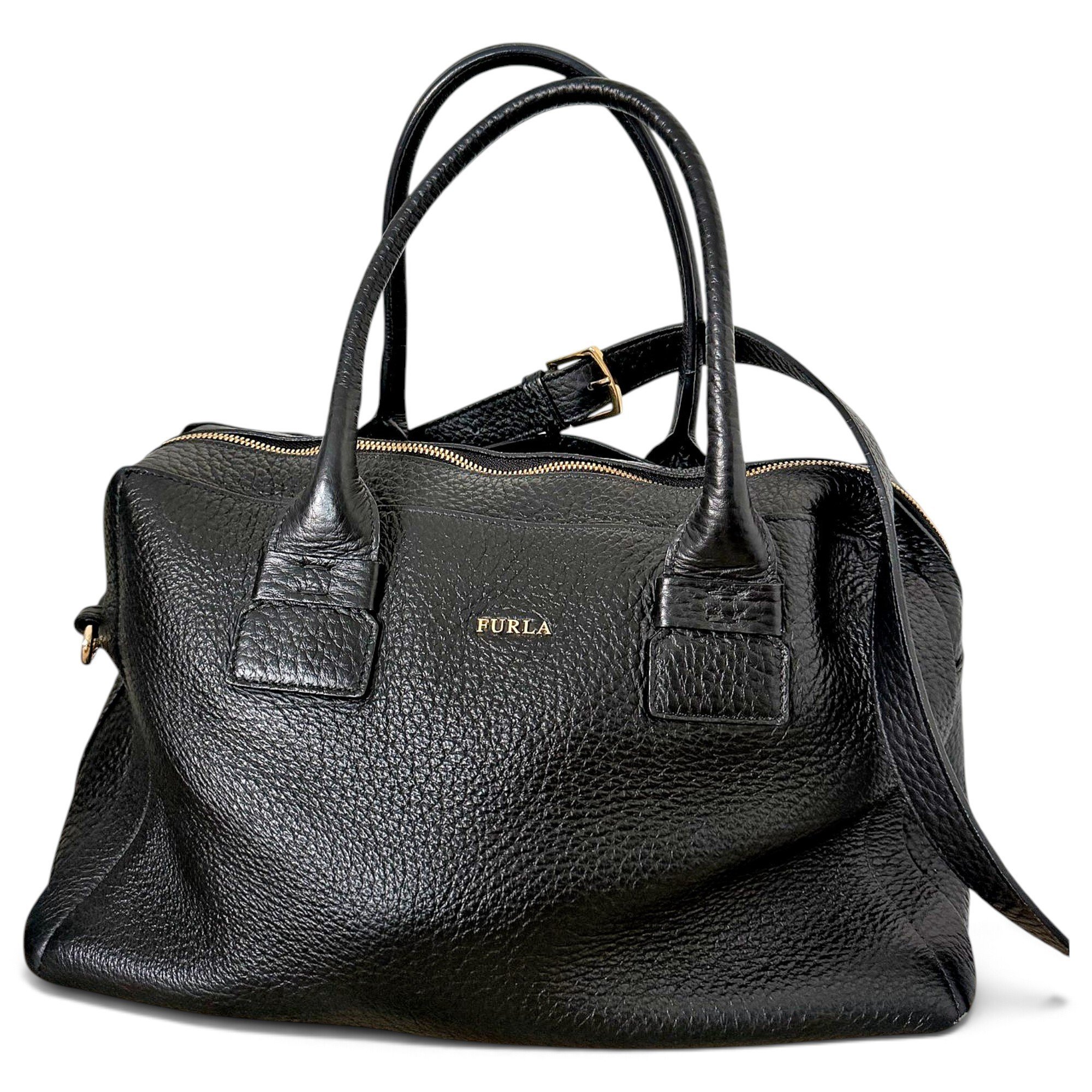 Leather crossbody bag