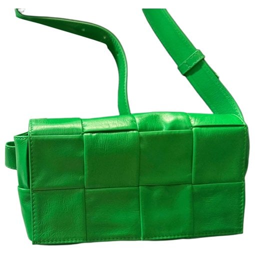 Cassette leather crossbody bag