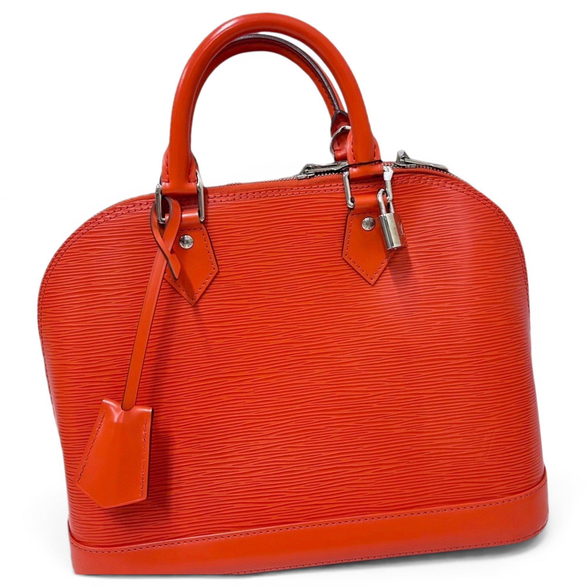 Alma leather handbag