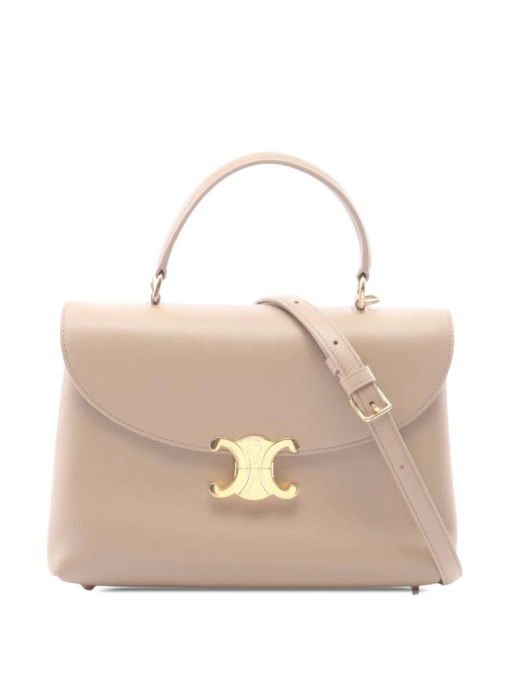 Celine 2020-2026 Medium Supple Grained Calfskin Nino Bag satchel