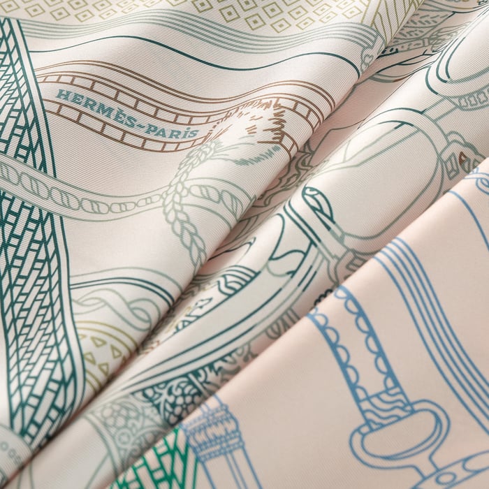 Concours d'Etriers Remix Double Face Scarf 70