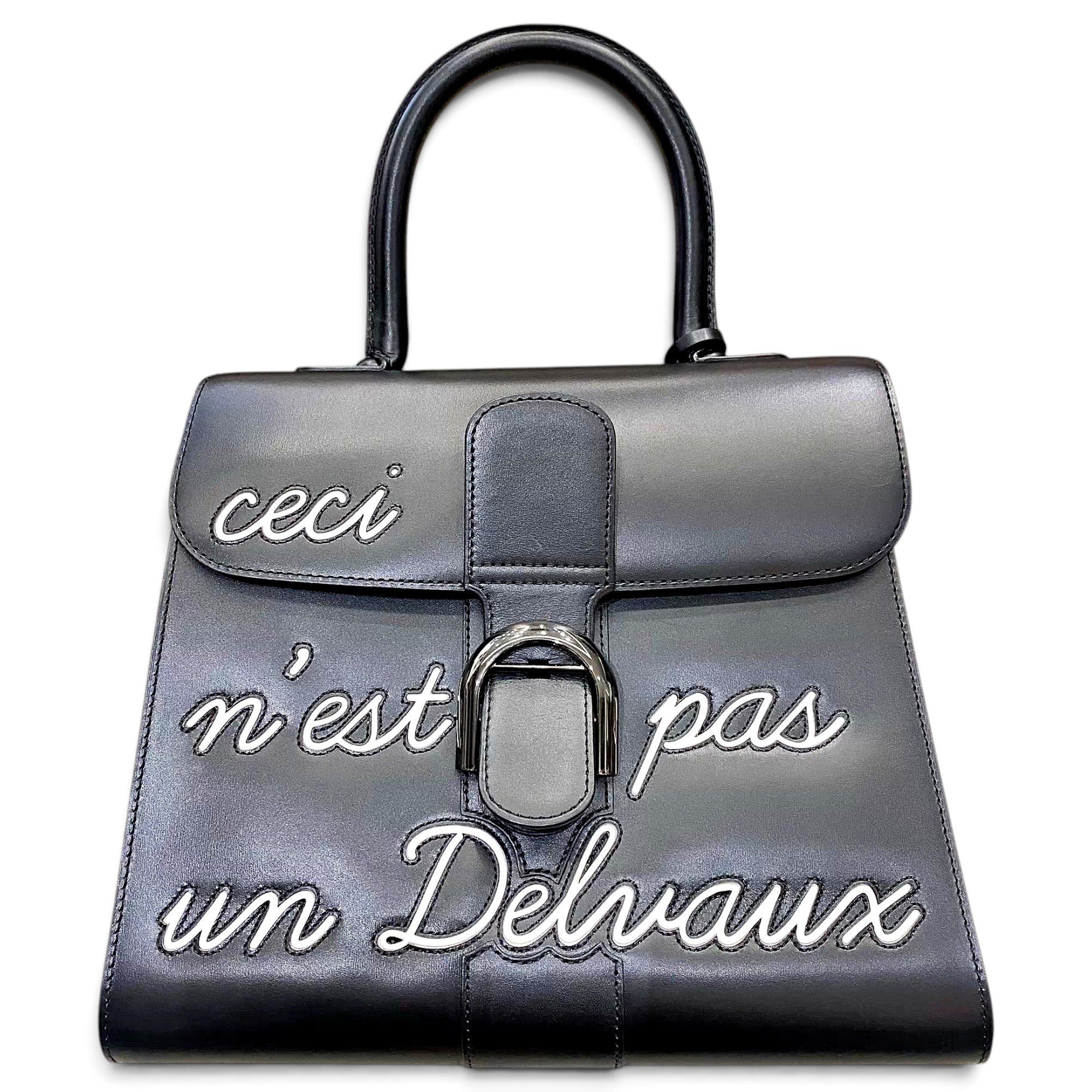 Tempête leather handbag