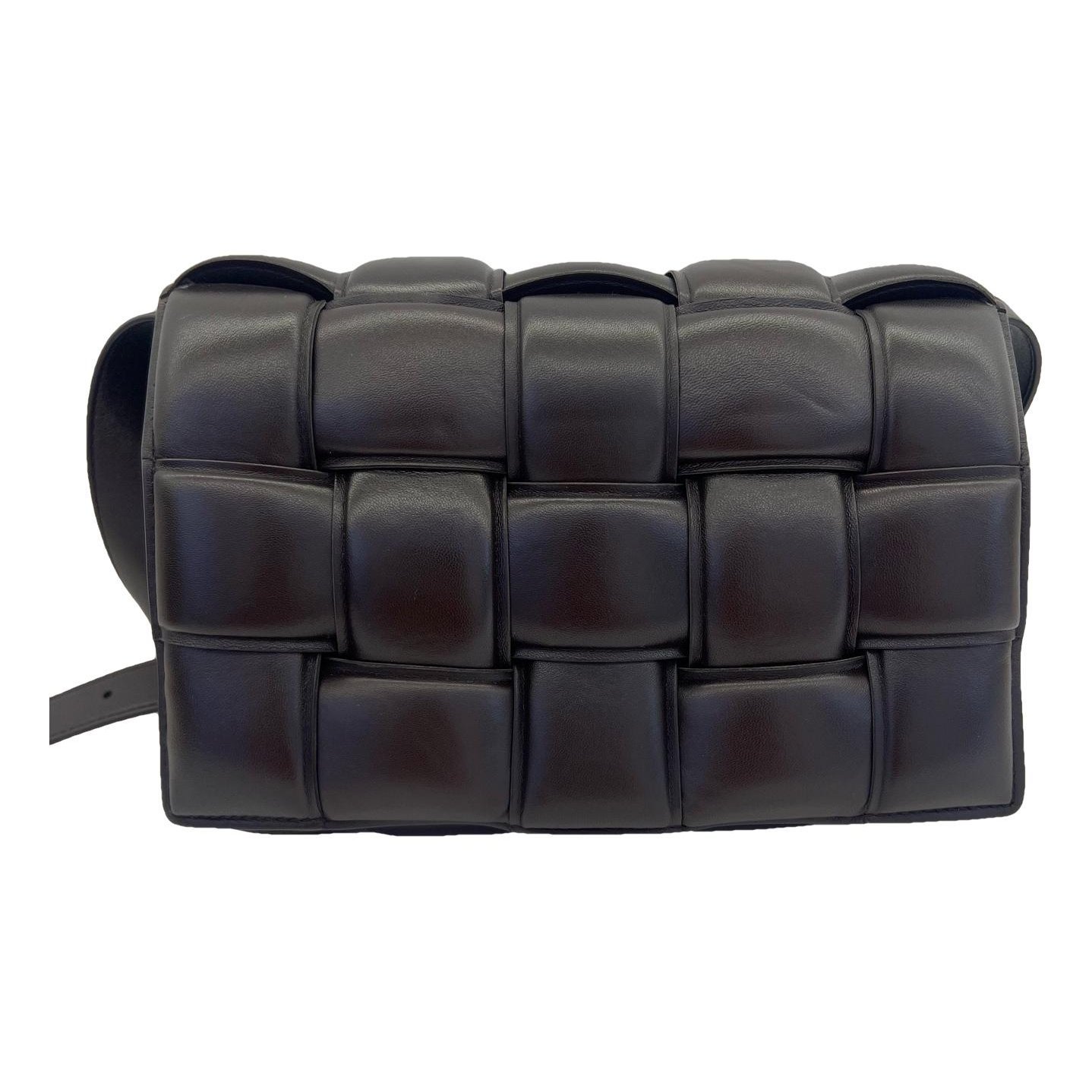 Cassette Padded leather handbag