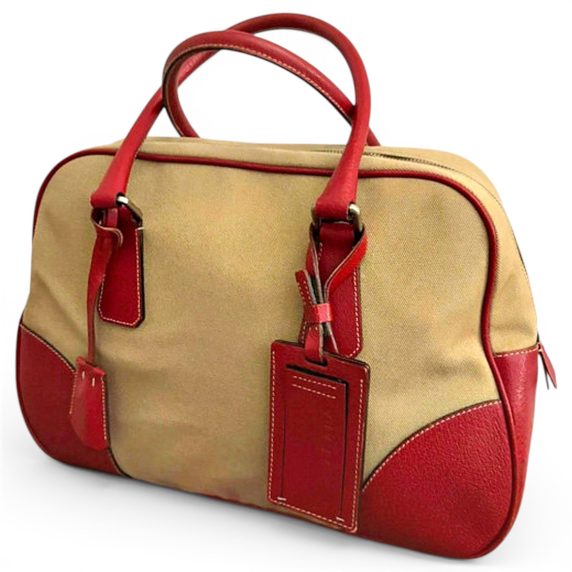 Bowling cloth handbag
