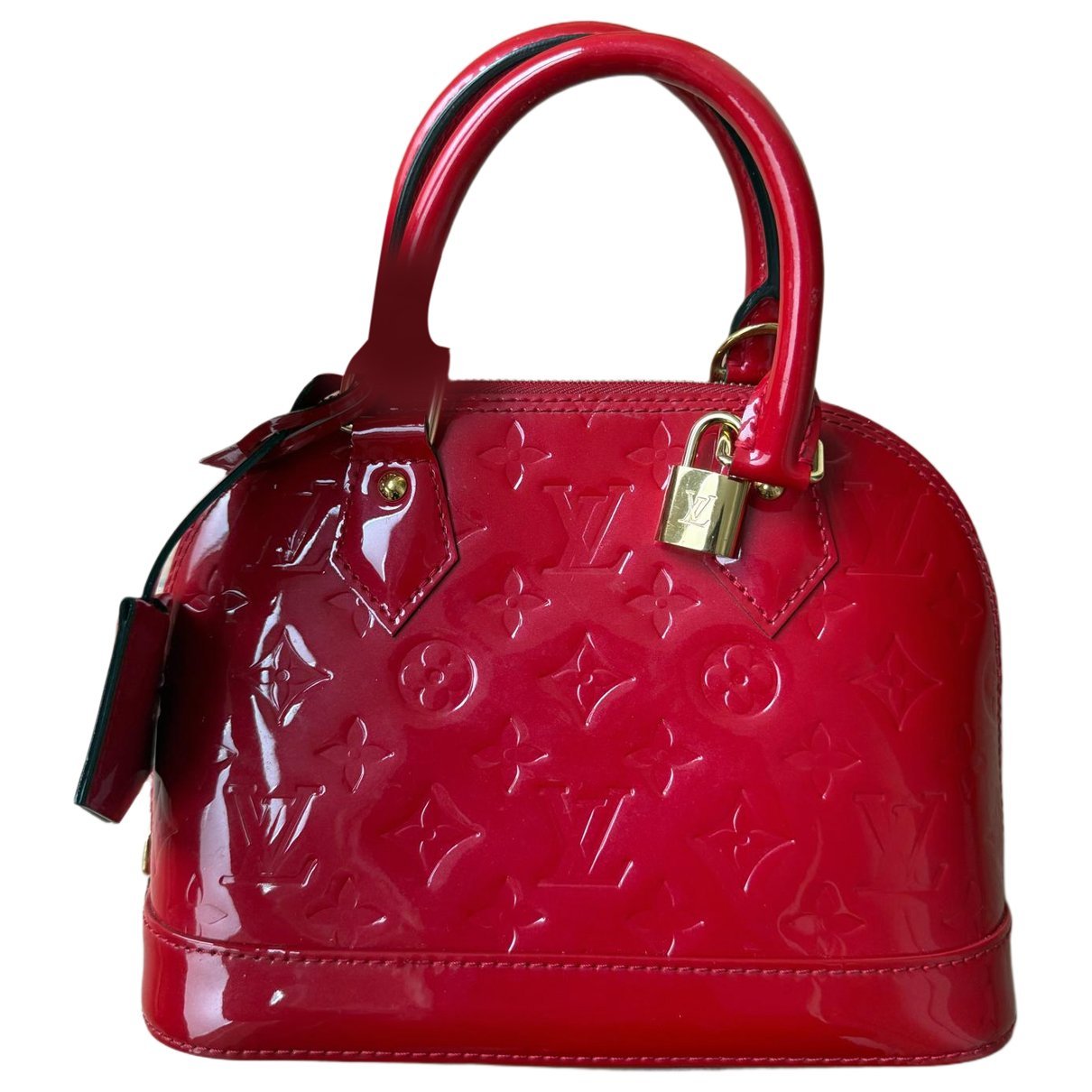 Alma patent leather handbag