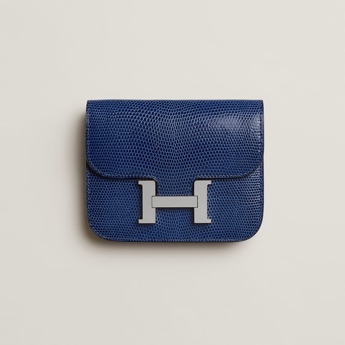 Bleu Saphir Constance Slim Wallet
