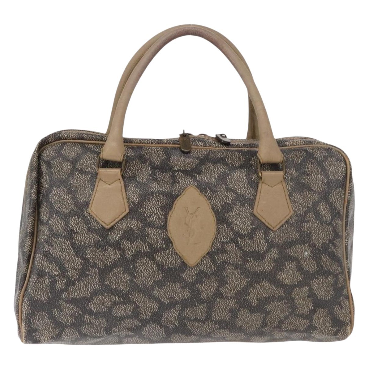 Leather bowling bag