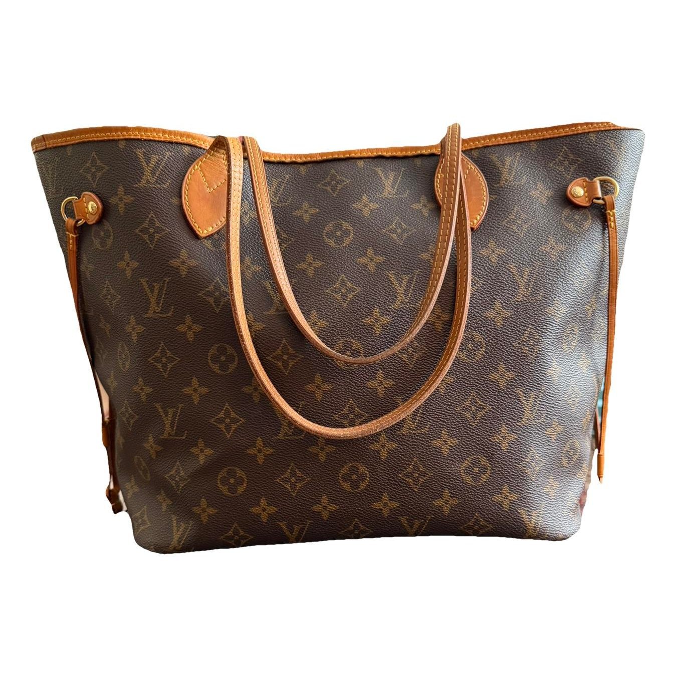 Neverfull leather tote