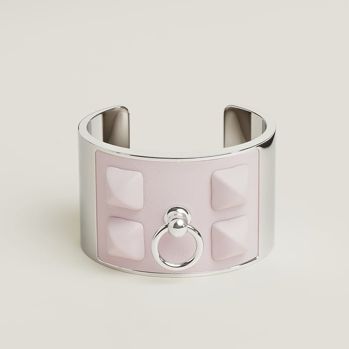 Mauve Pâle Collier De Chien Medor Gaine Cuff Bracelet