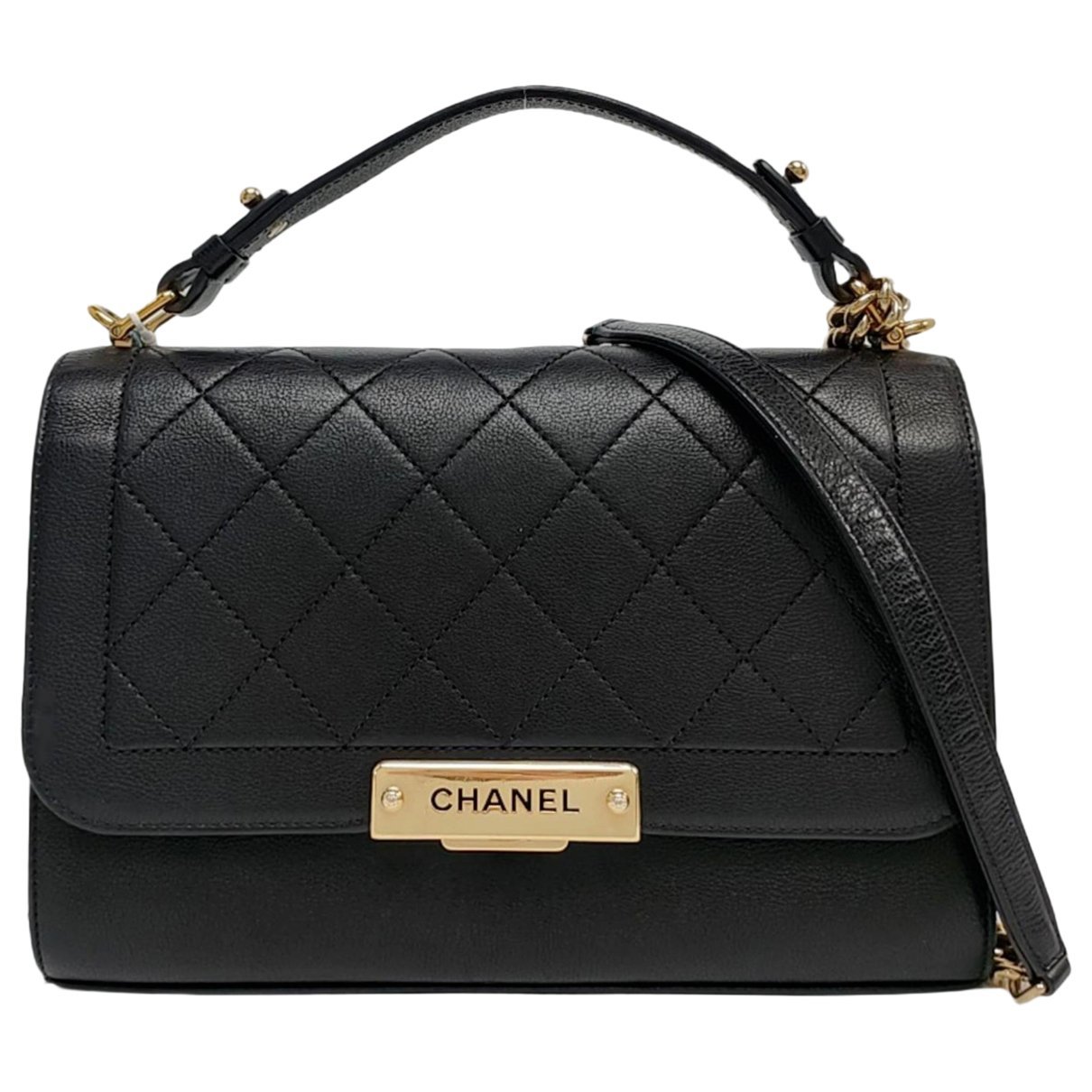 Leather handbag