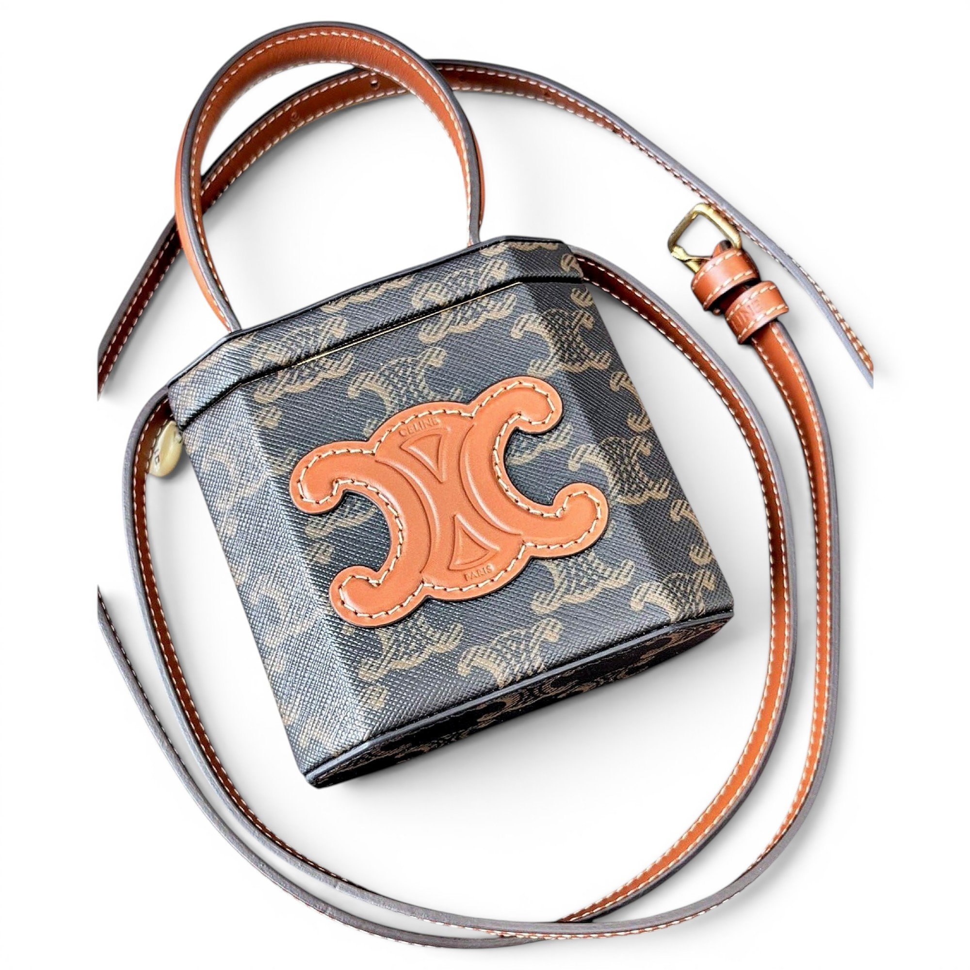 Triomphe cloth mini bag
