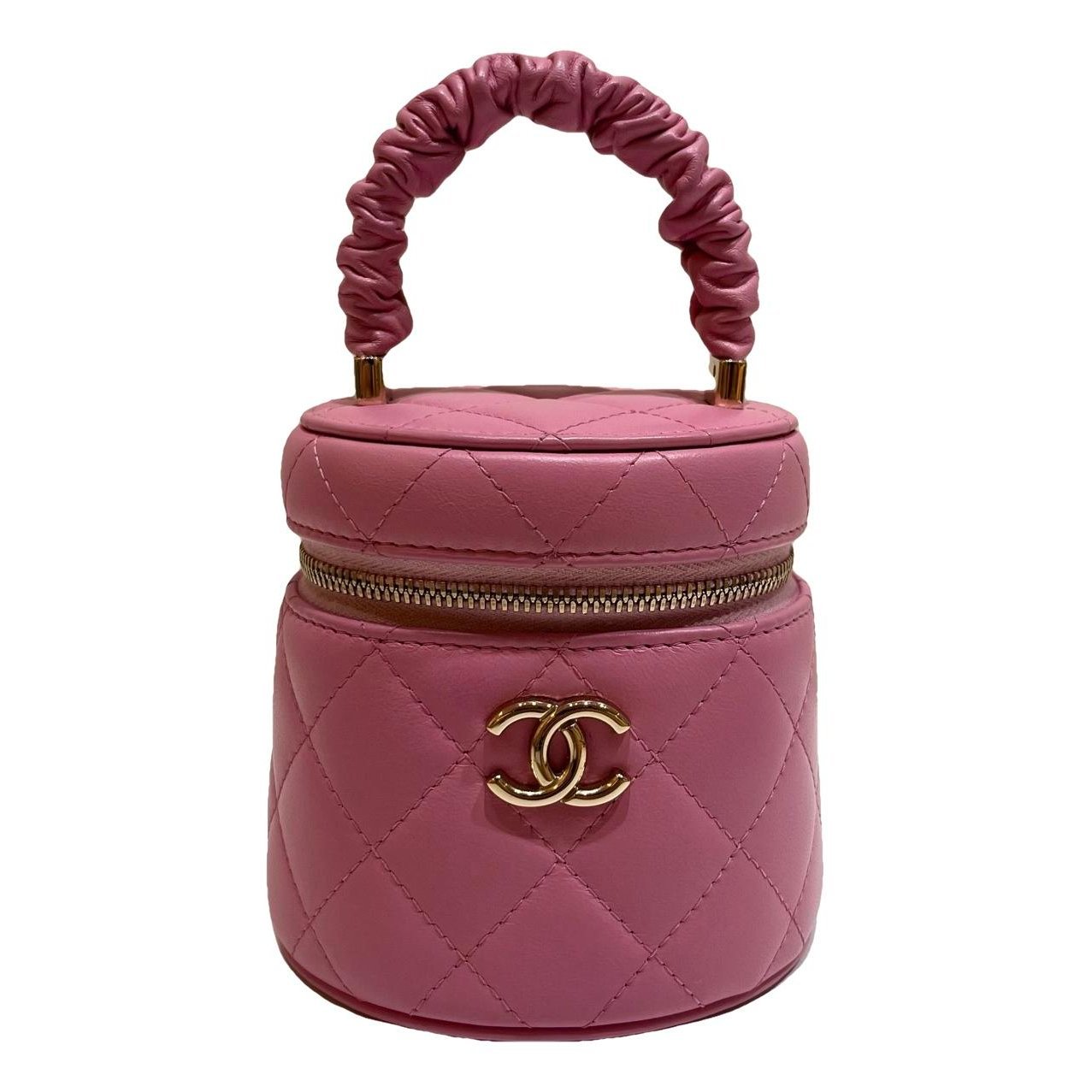 Trendy CC Vanity leather handbag