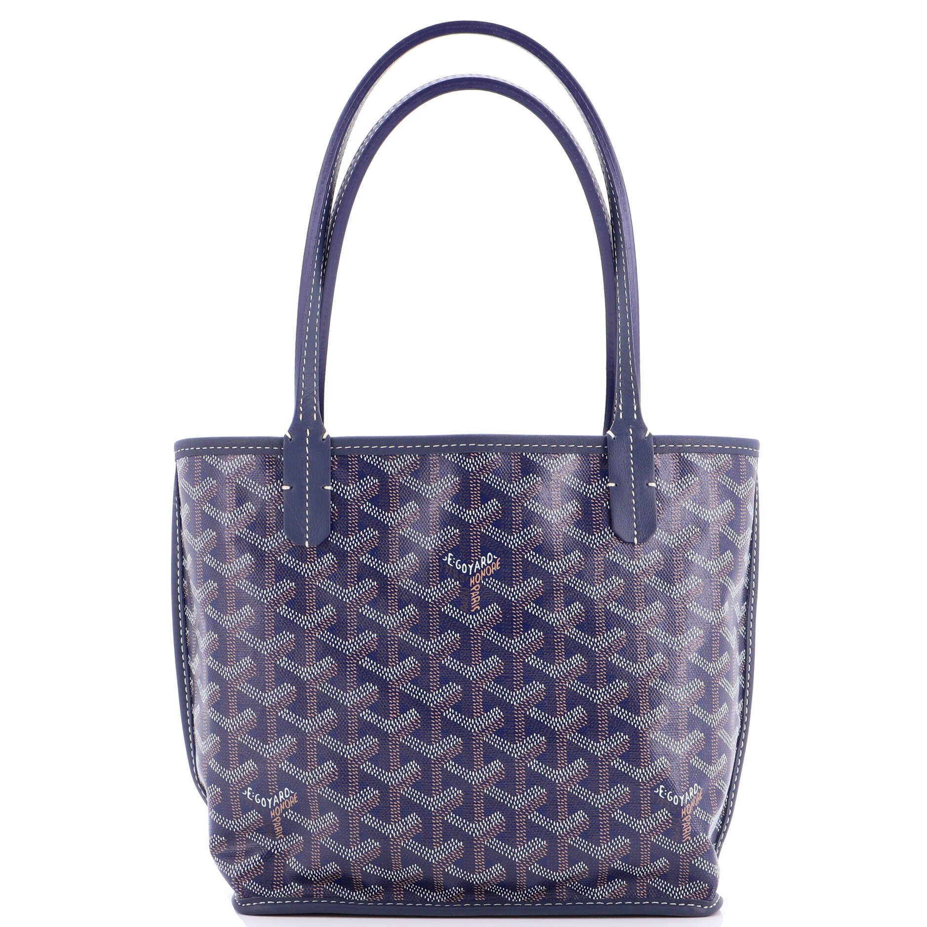 Goyard Anjou Reversible Tote Coated Canvas Mini