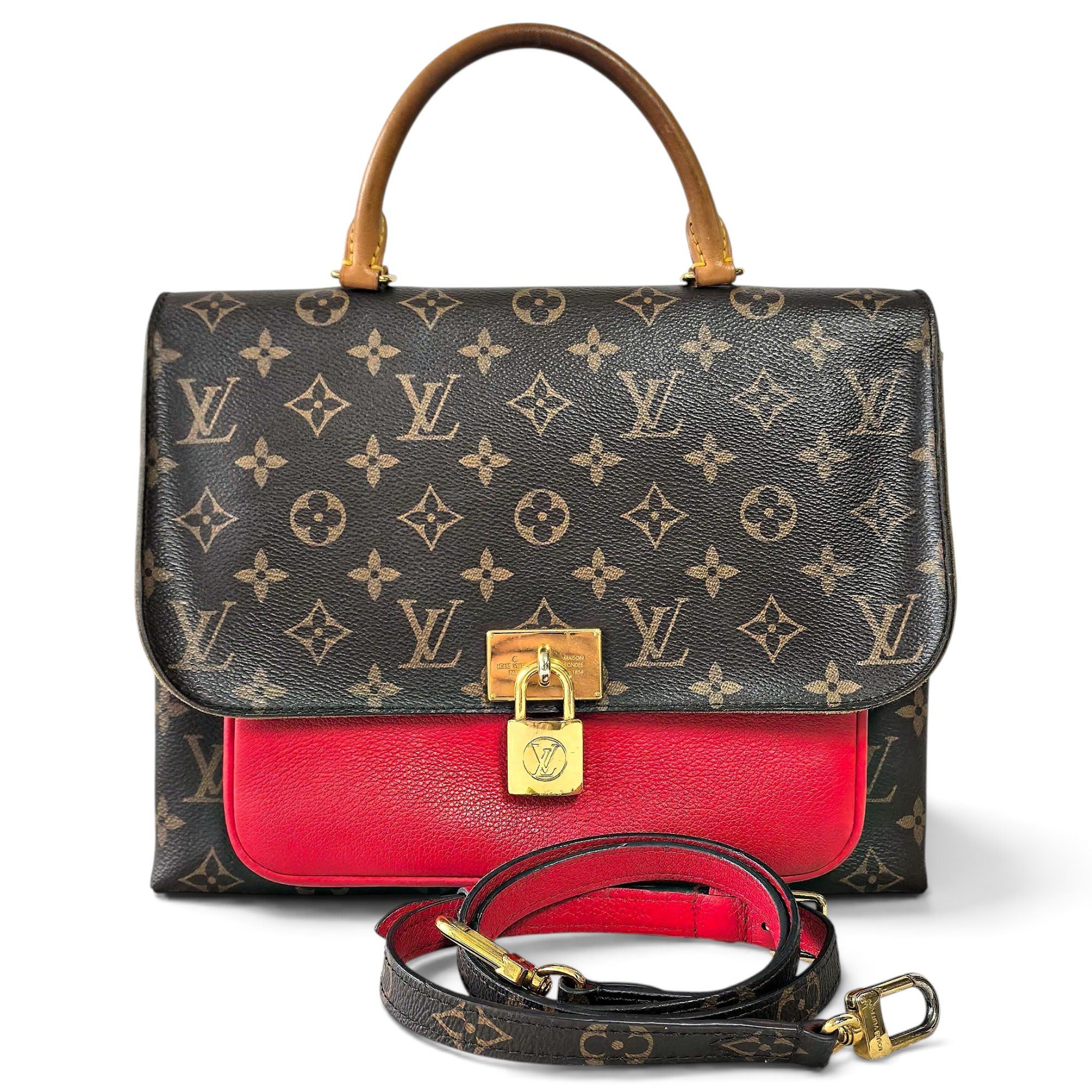 Locky BB leather handbag