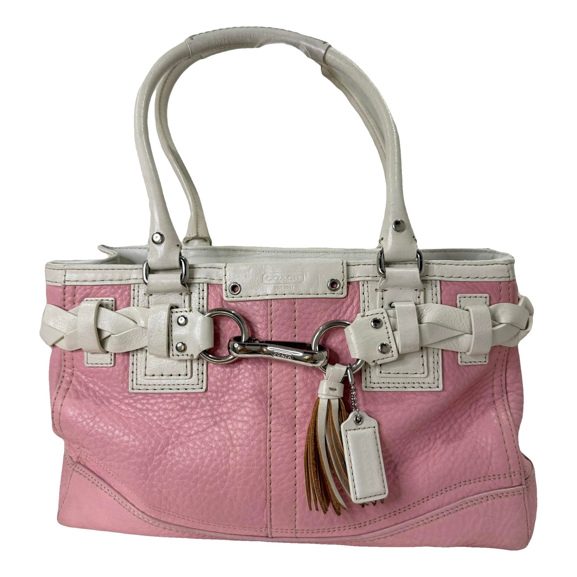 Leather satchel
