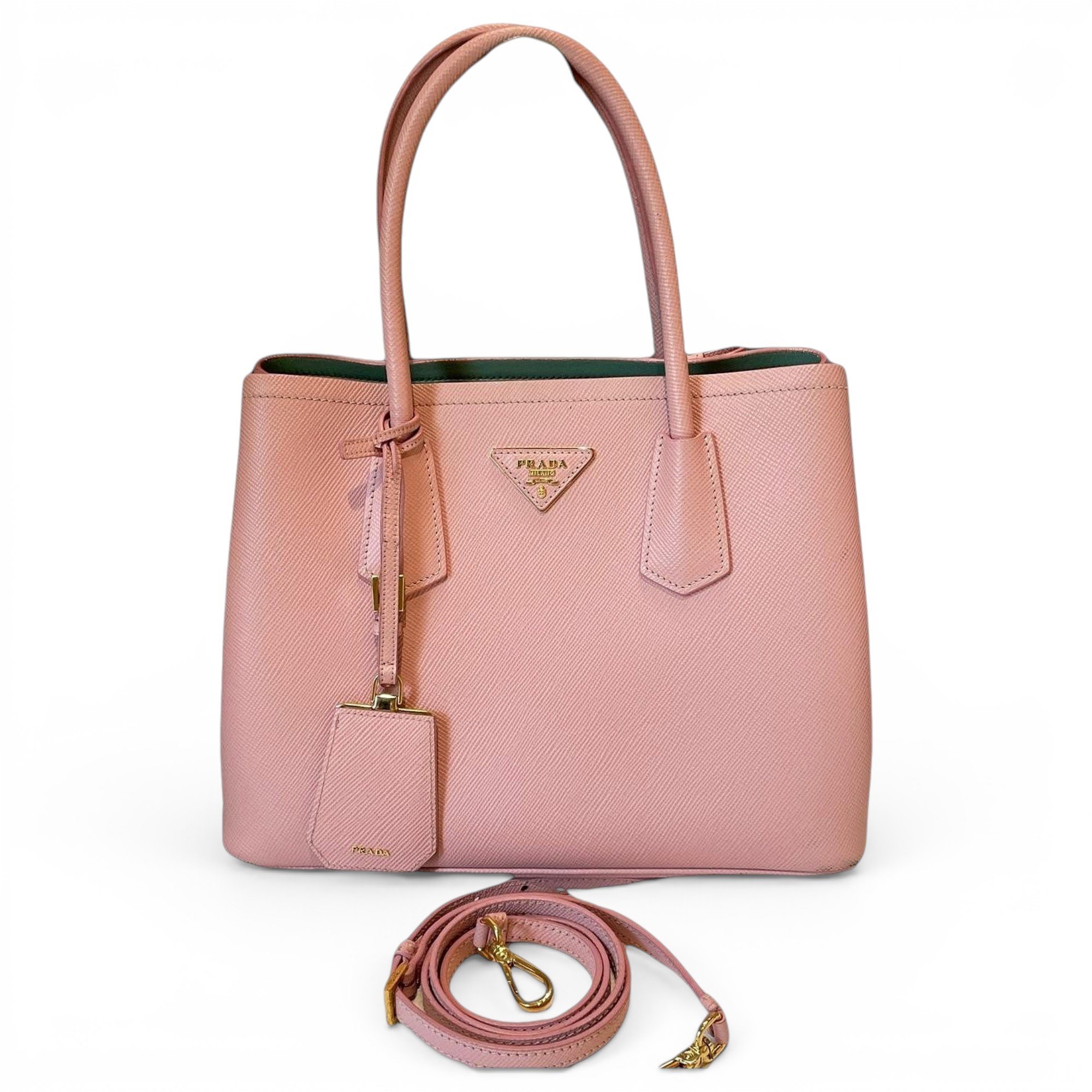 Galleria leather handbag