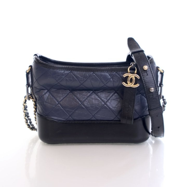 Chanel Small Aged Calfskin Gabrielle Hobo