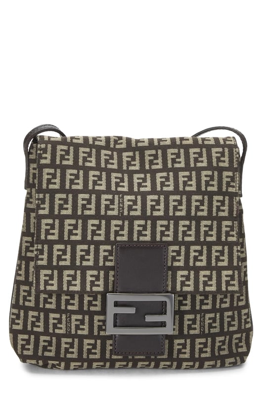 Brown Zucchino Canvas Crossbody Small