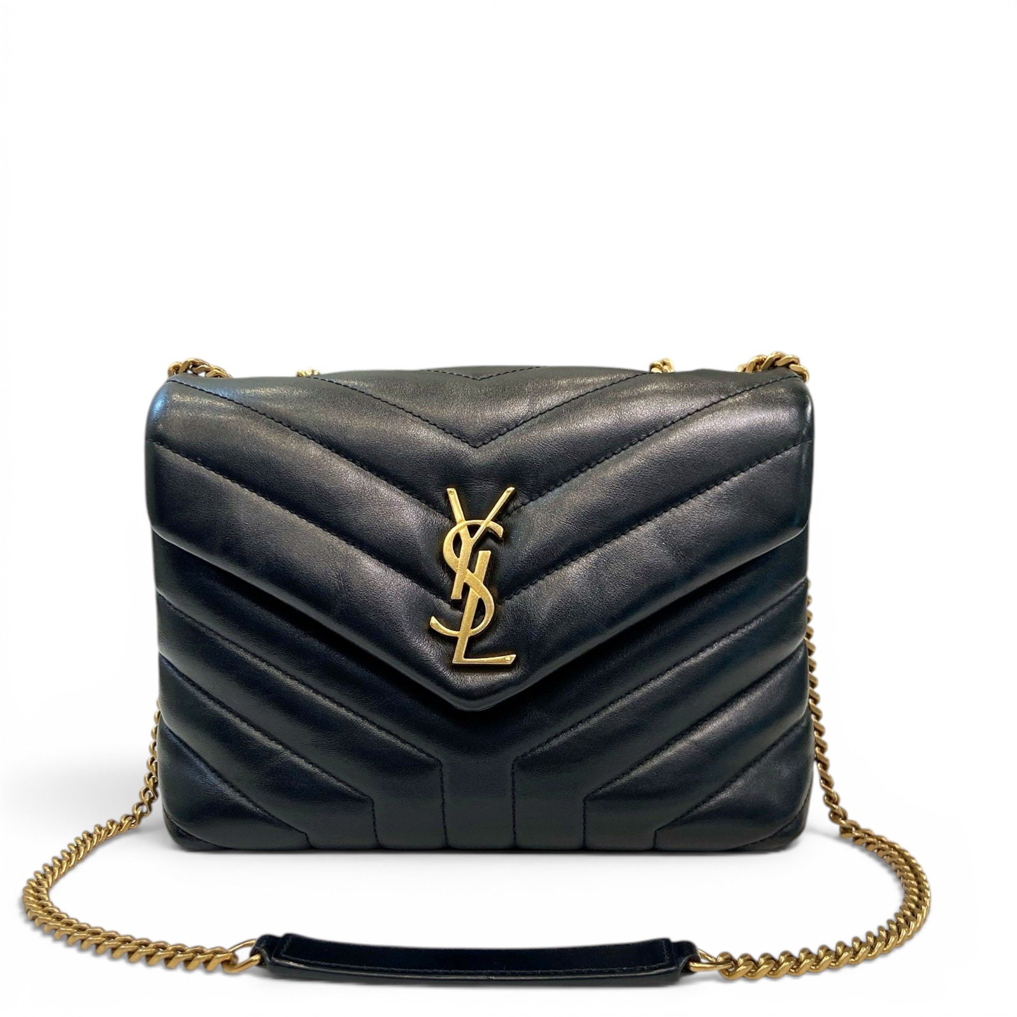 Loulou leather handbag