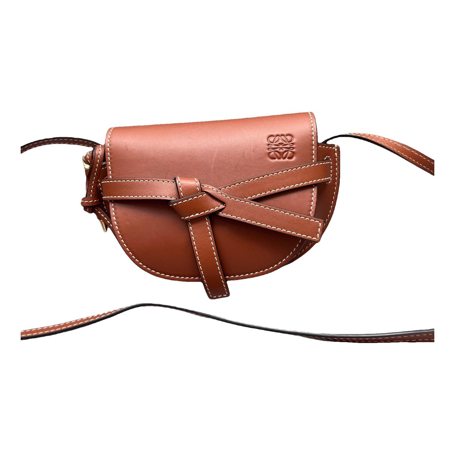 Gate leather handbag