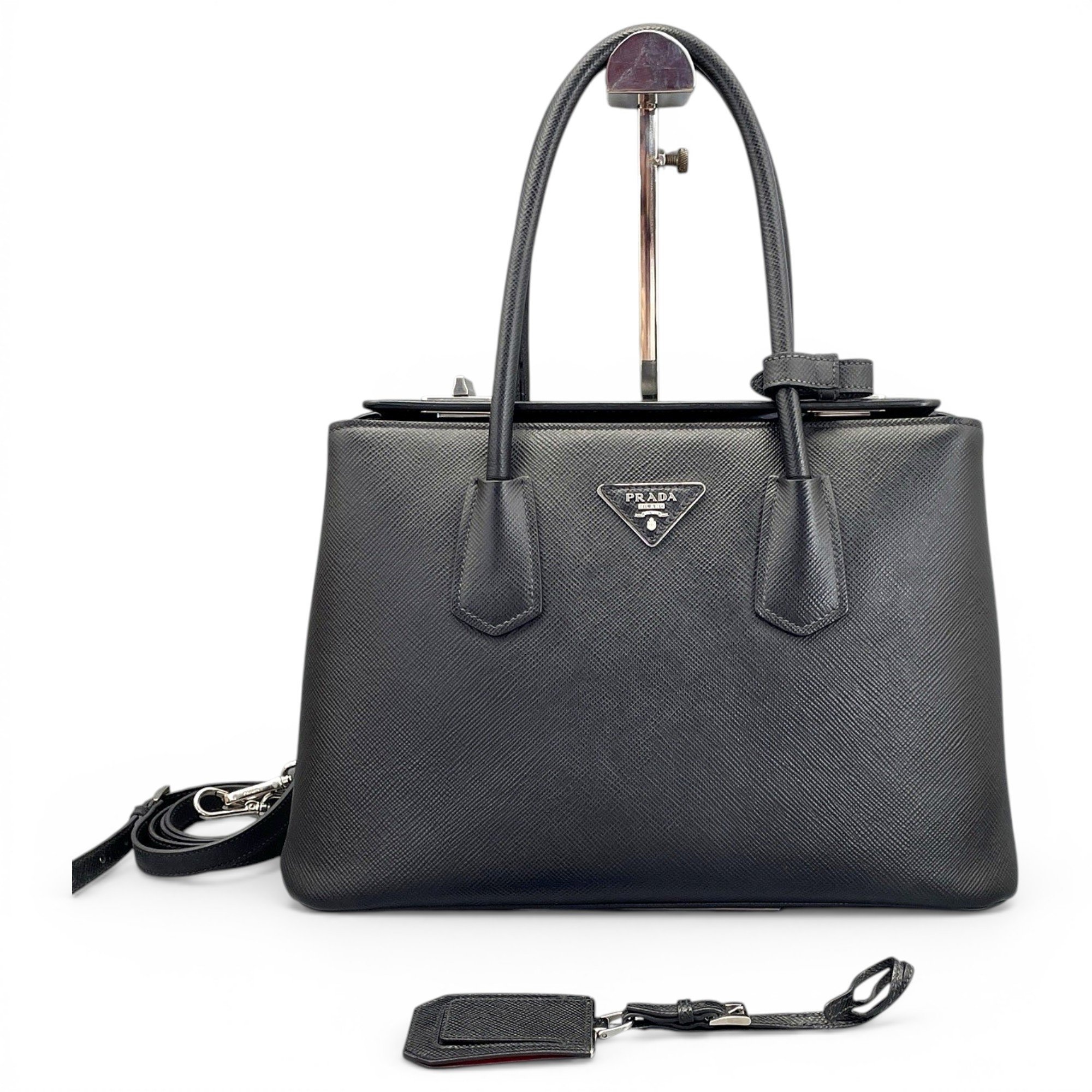 Galleria leather handbag