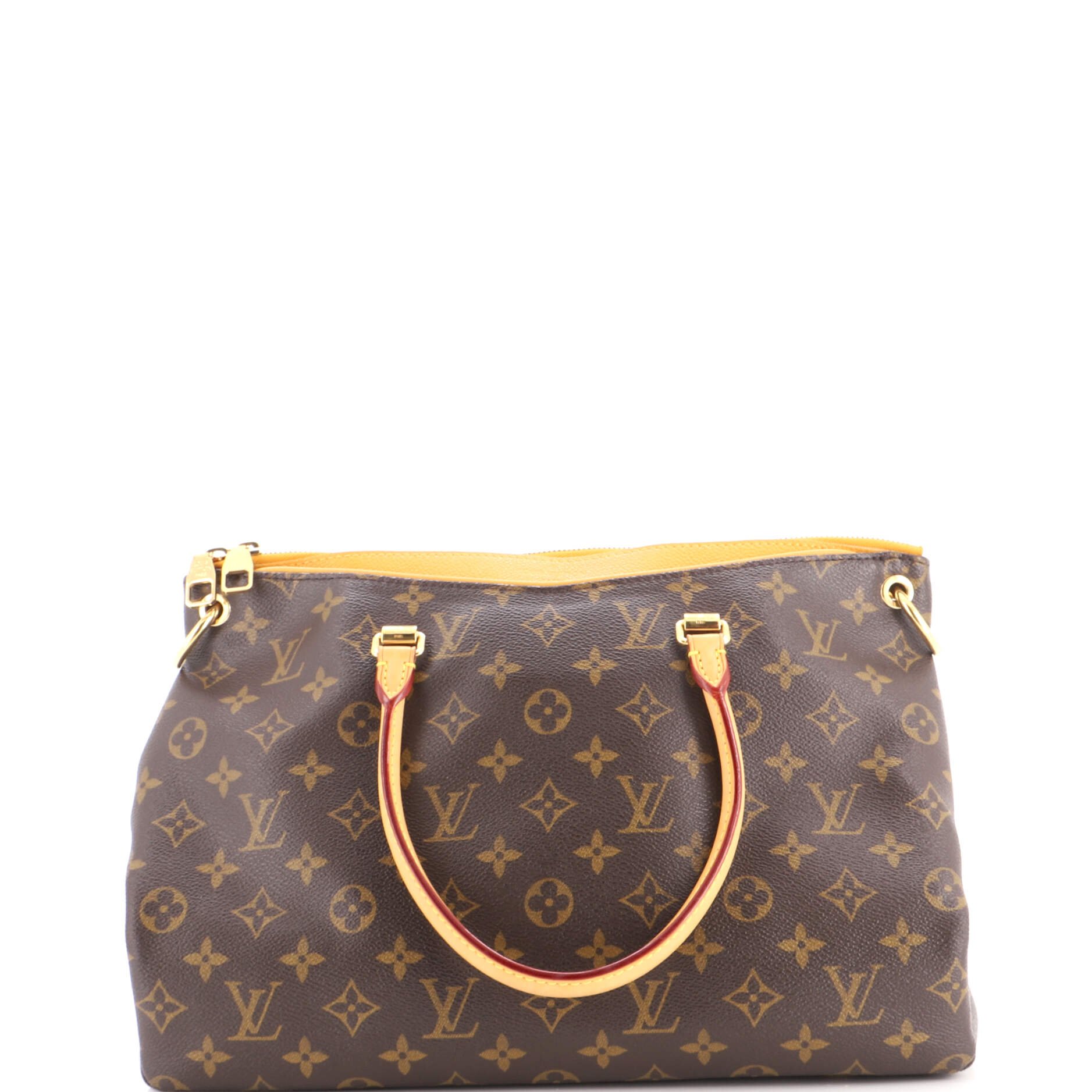 Pallas Tote Monogram Canvas with Leather
