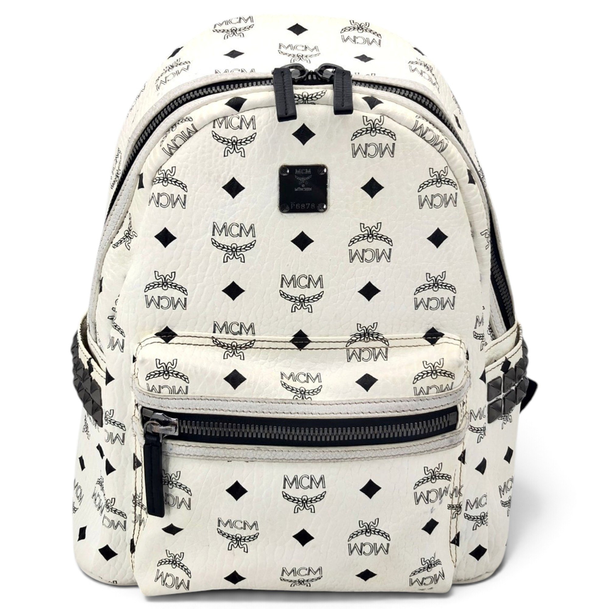 Stark leather backpack