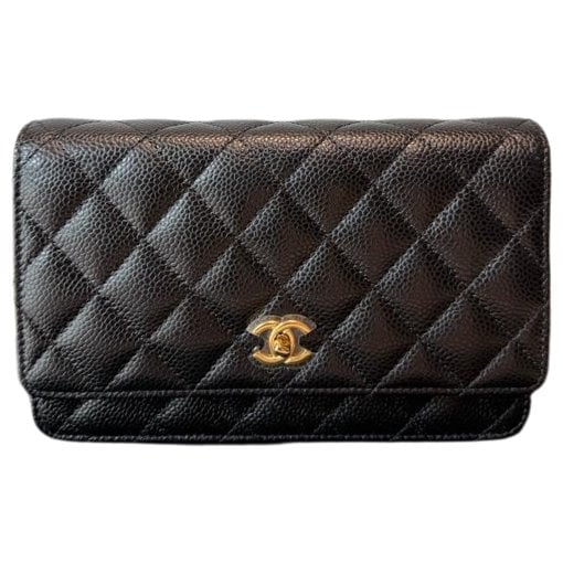 Wallet On Chain Timeless/Classique leather handbag