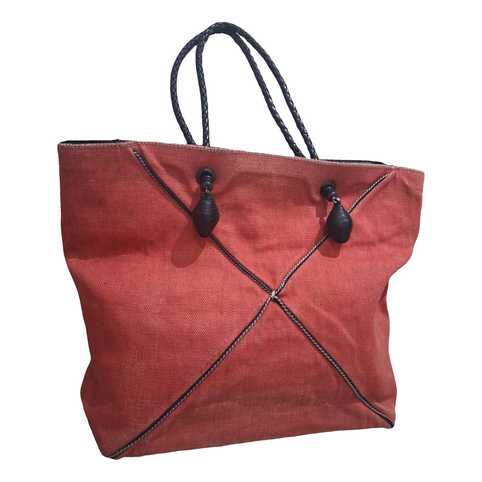 Linen handbag