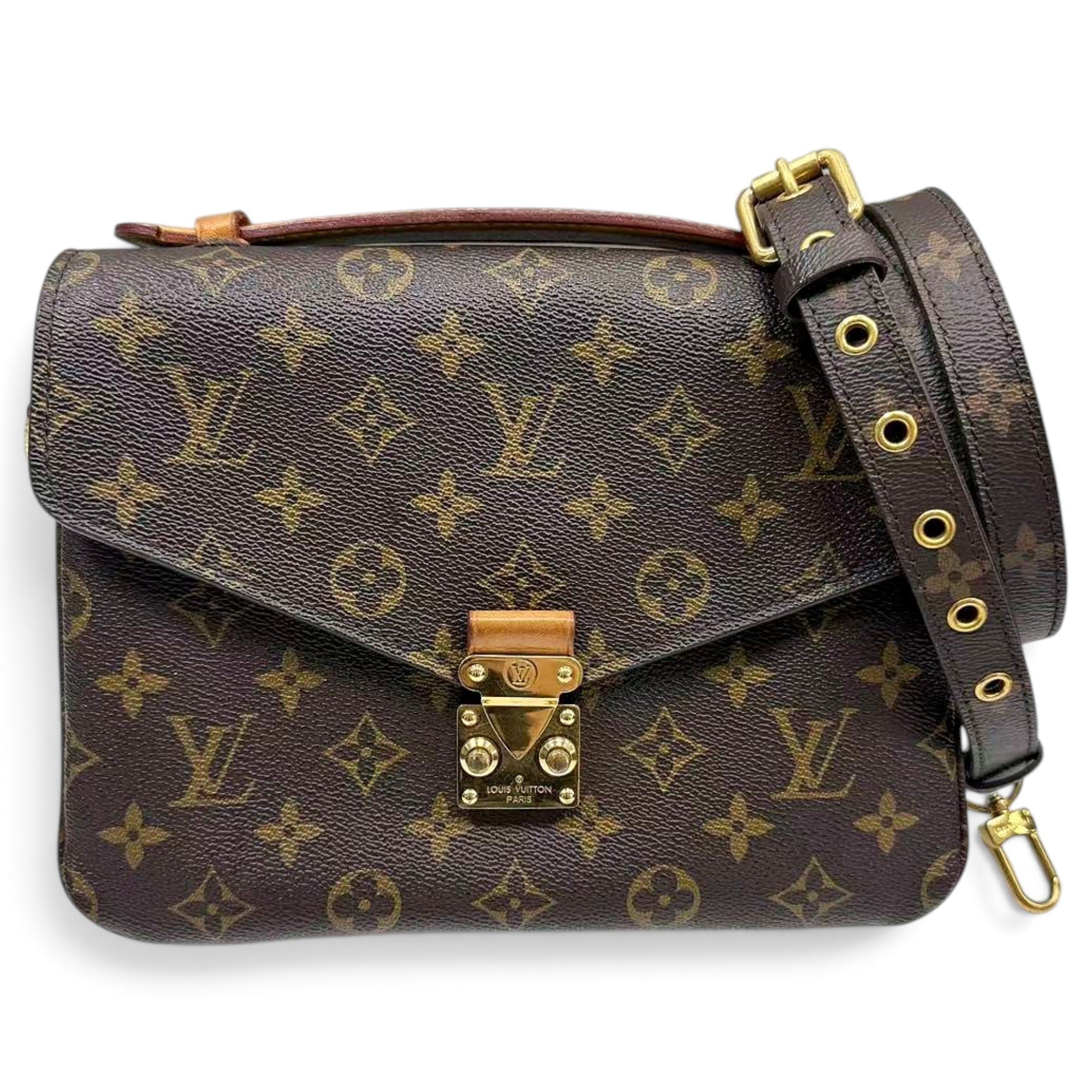 Metis leather crossbody bag