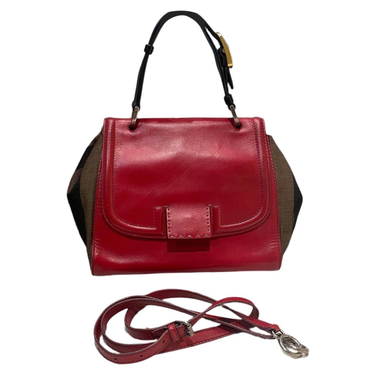 Leather handbag