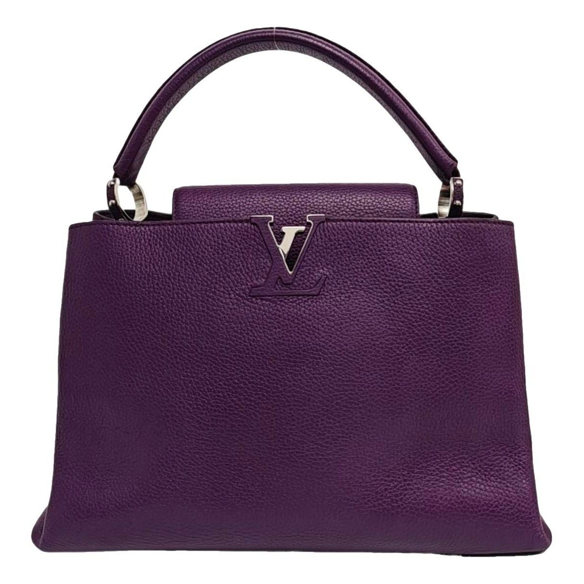 Capucines leather handbag