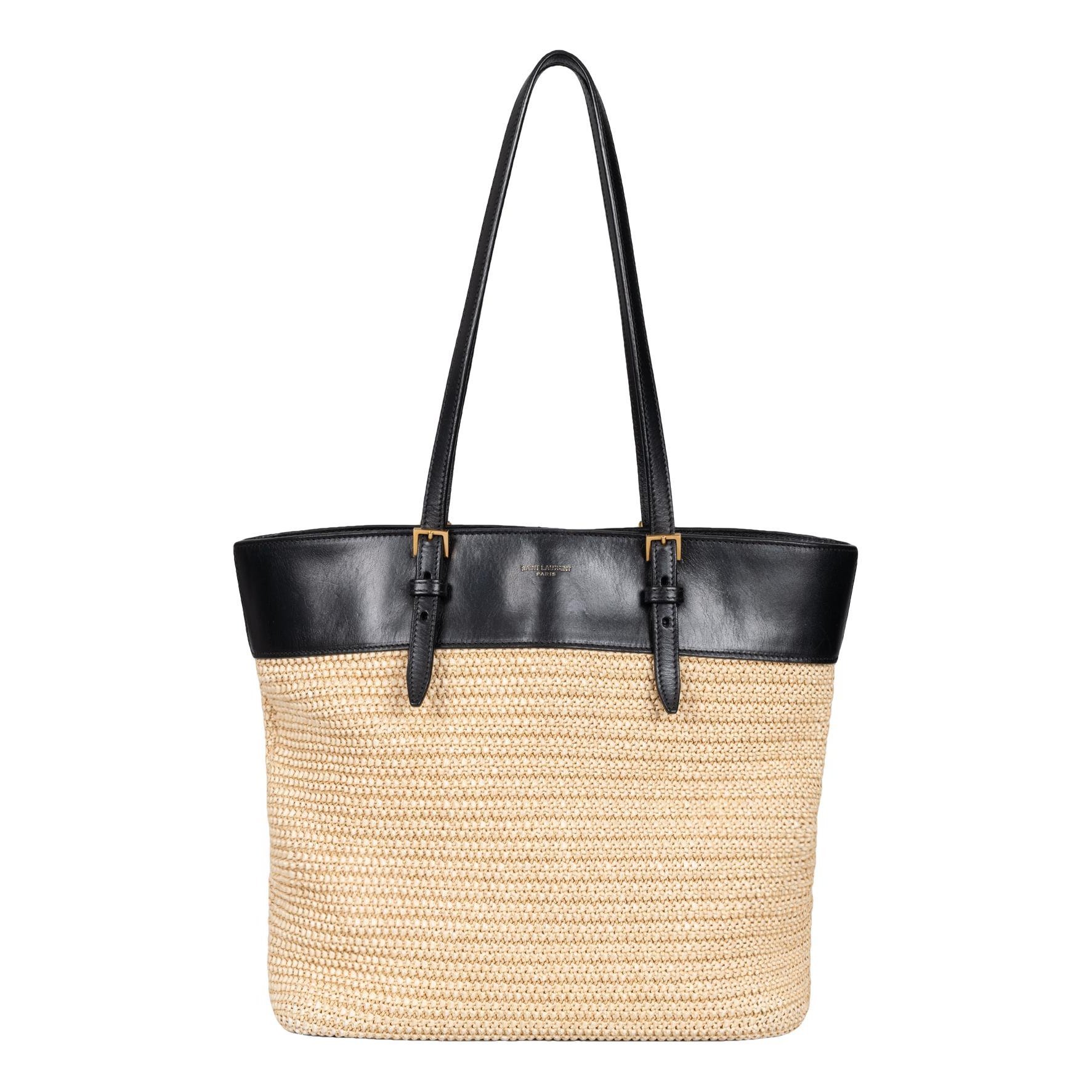 Leather tote