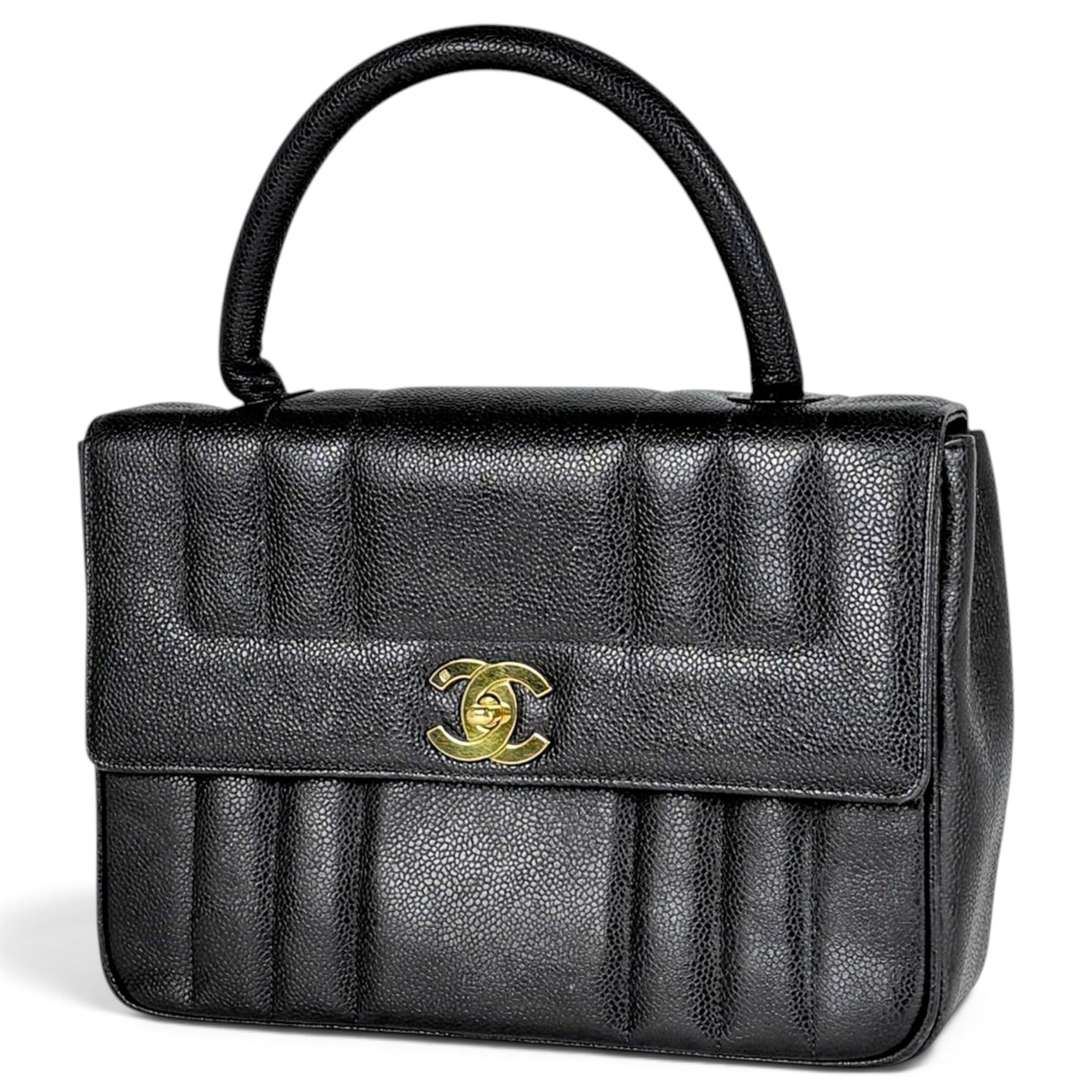 Mademoiselle leather handbag