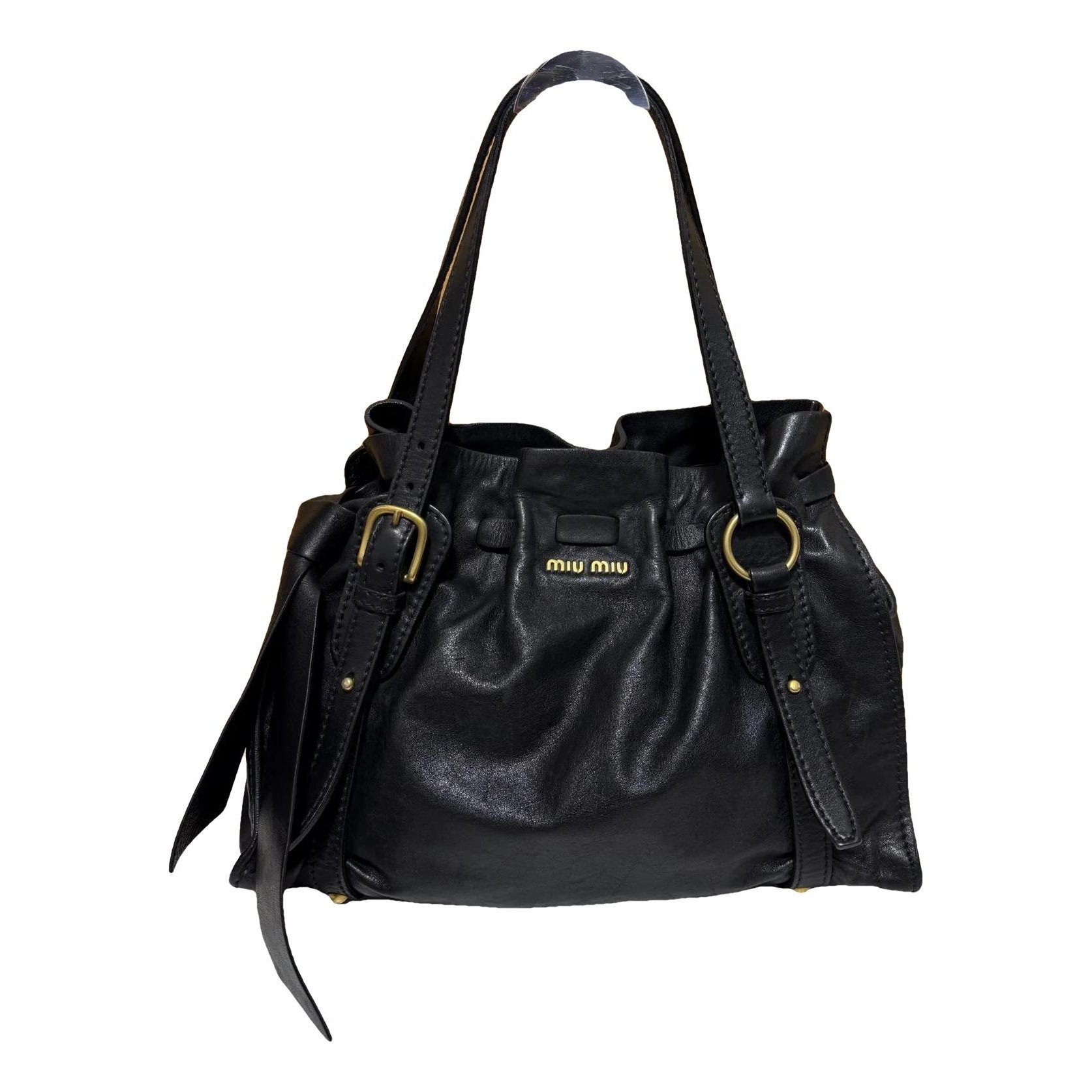 Leather handbag