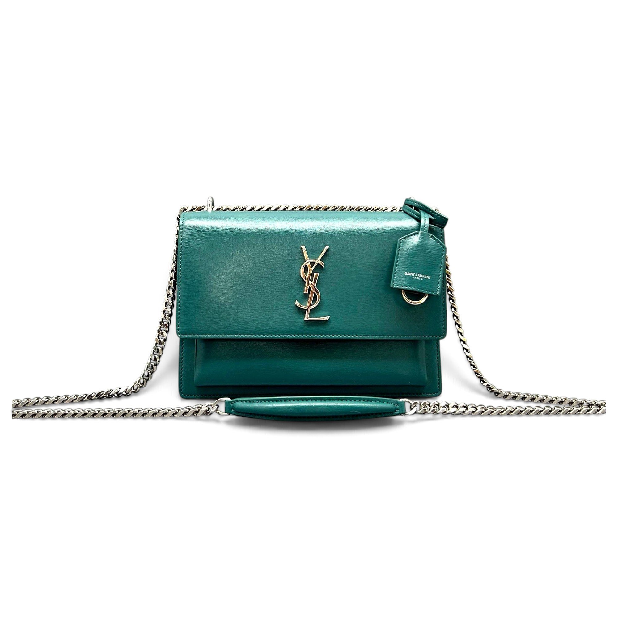 Sunset leather handbag