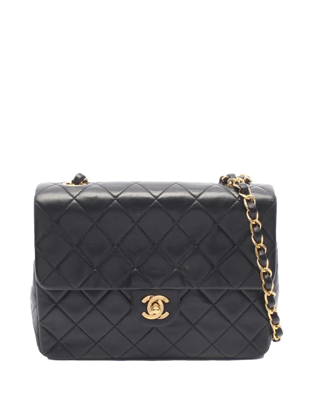 1994-1996 Mini Rectangular Classic Lambskin Single Flap crossbody bag
