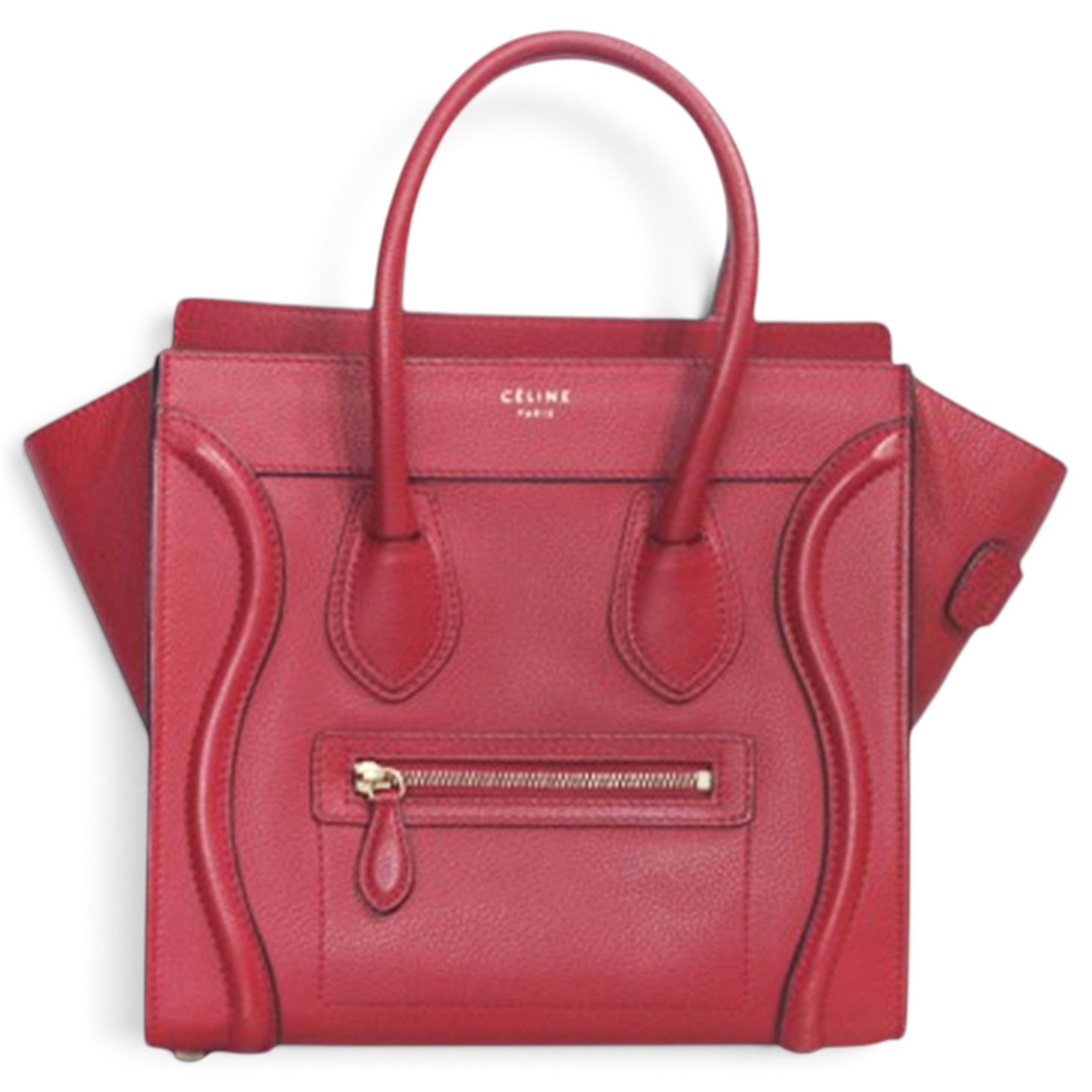 Luggage leather tote