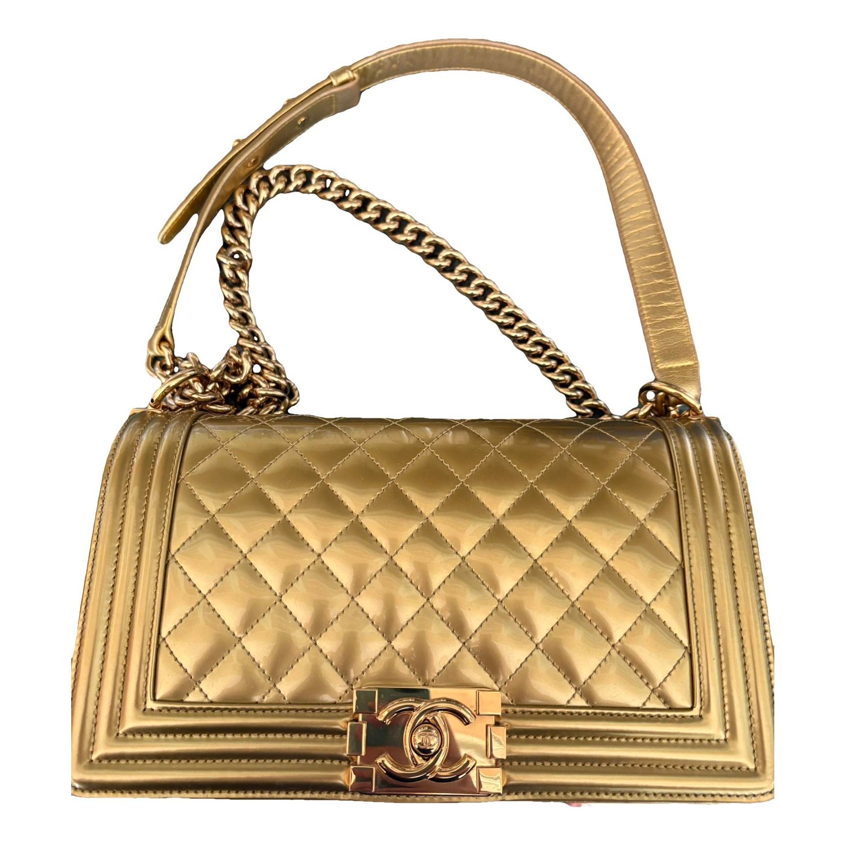 Boy leather crossbody bag