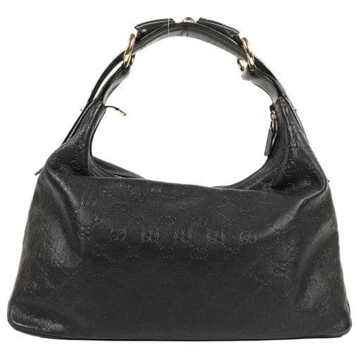 Hobo leather handbag