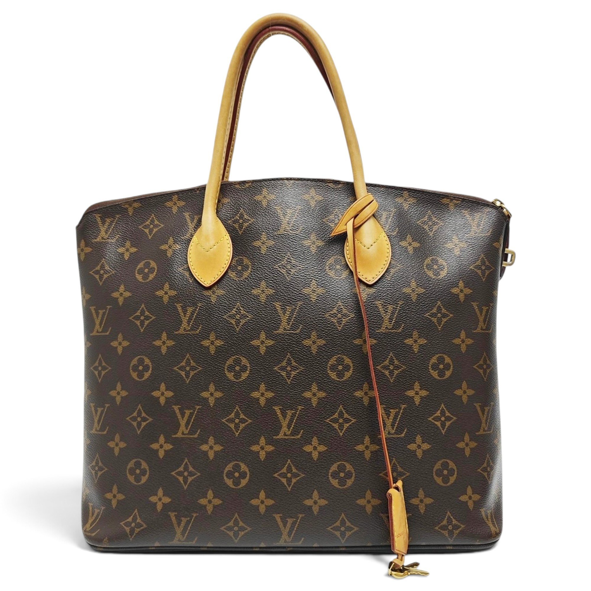 Lockit leather handbag