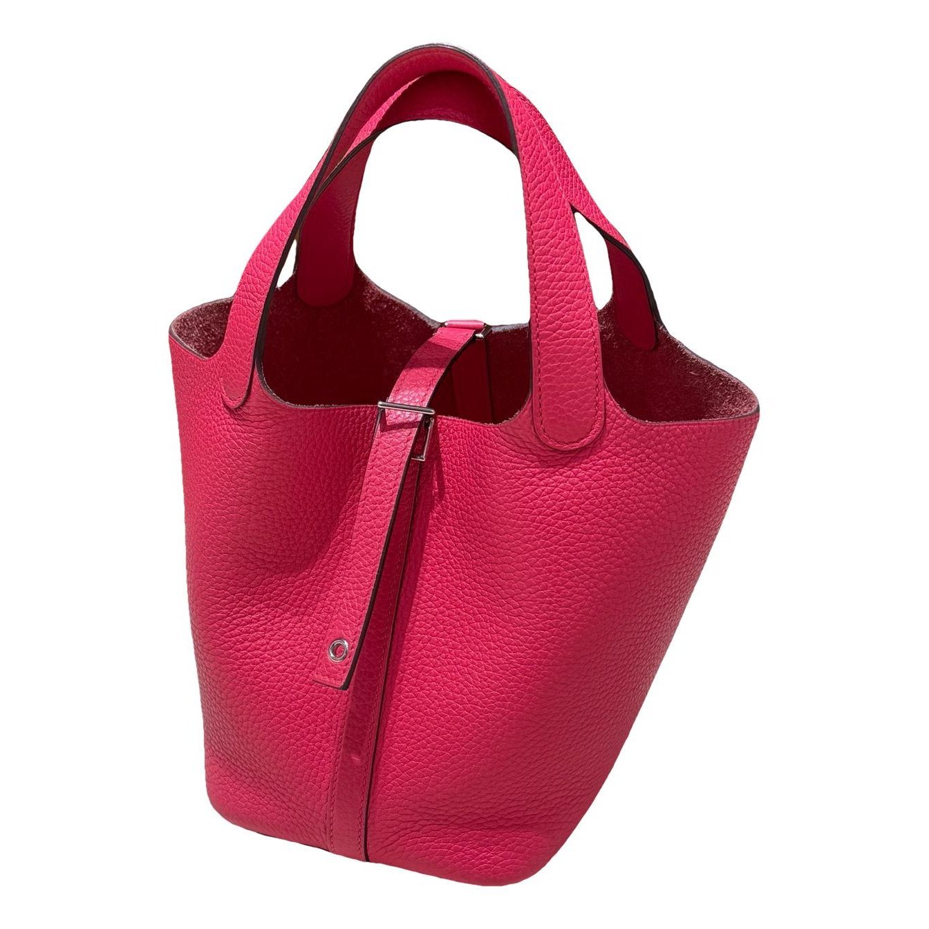 Picotin leather handbag