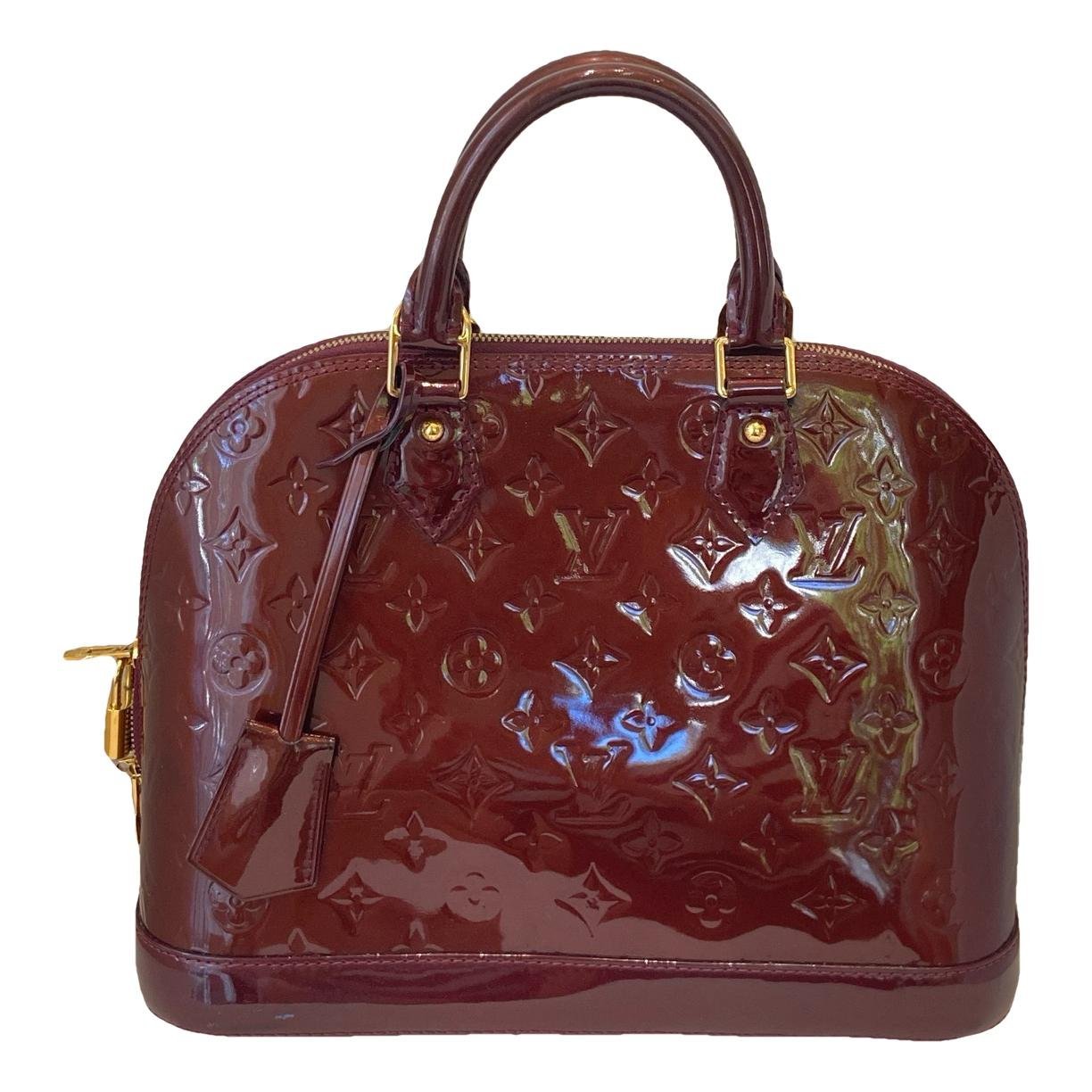 Alma patent leather handbag