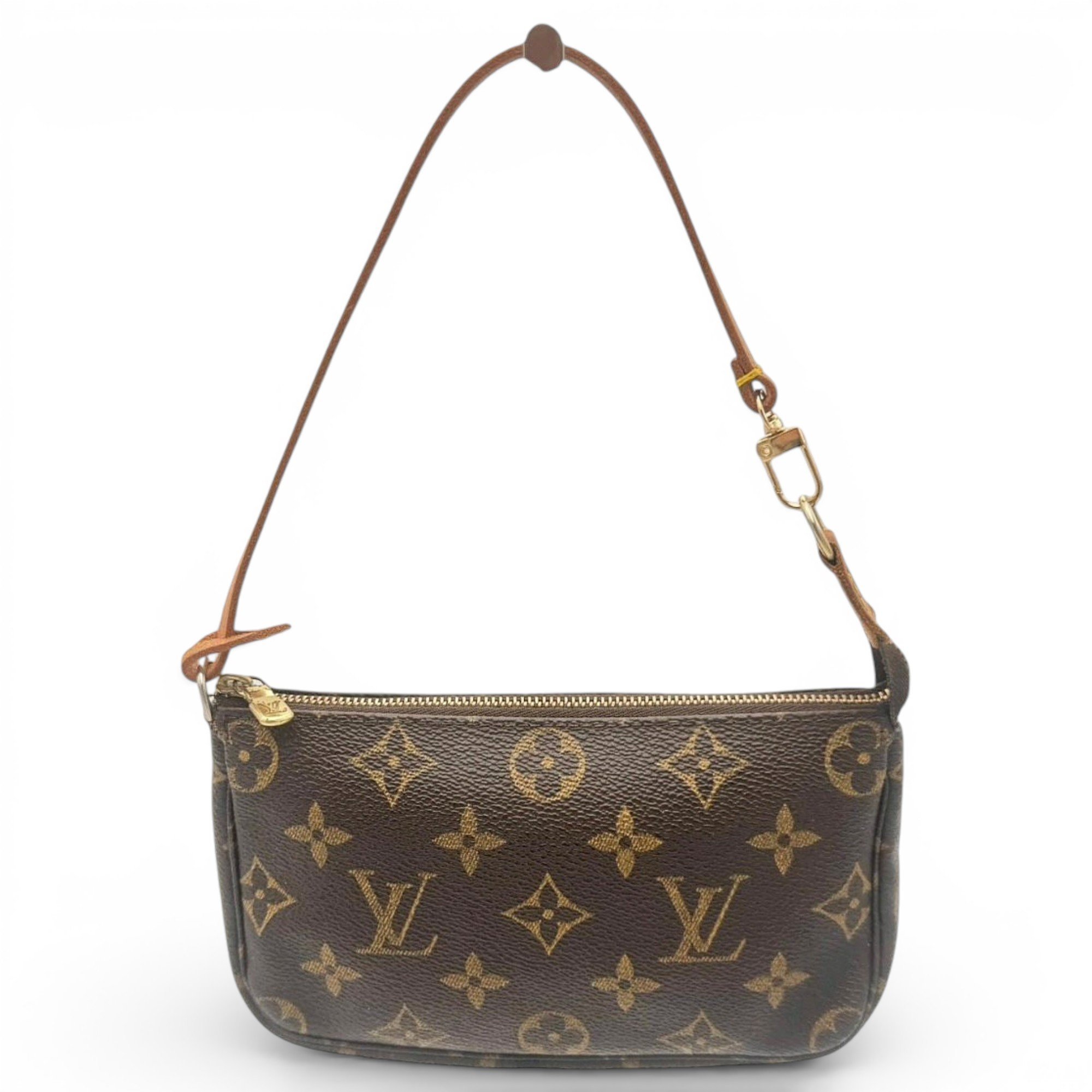 Pochette Accessoire leather handbag