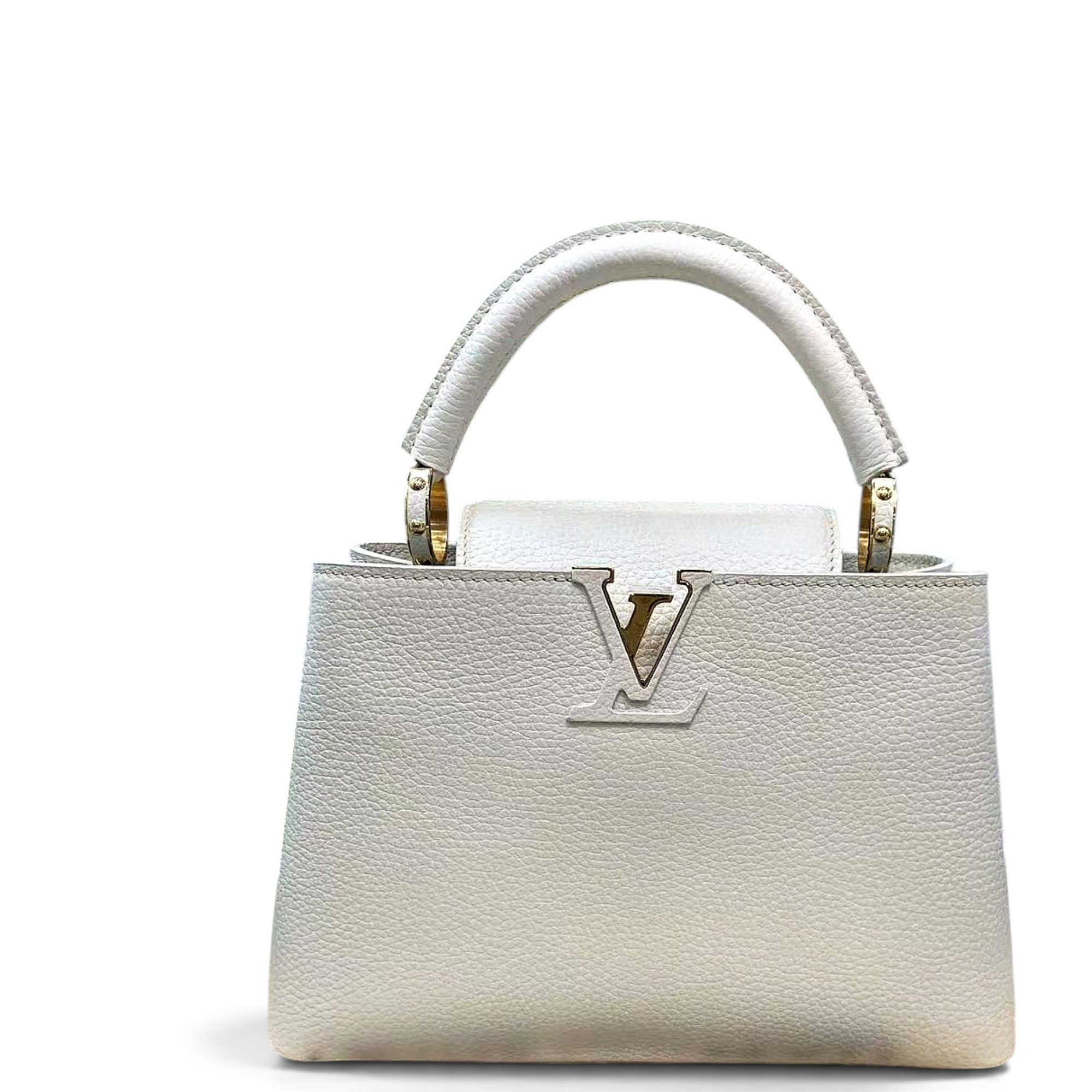 Capucines leather handbag