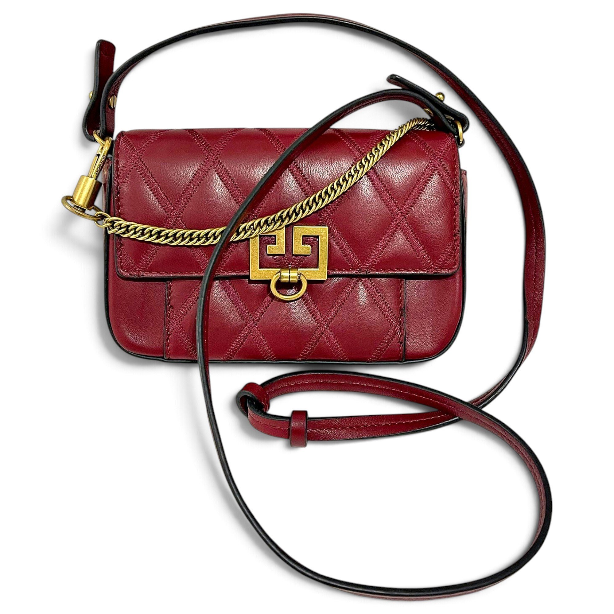 Givenchy GV3 leather crossbody bag
