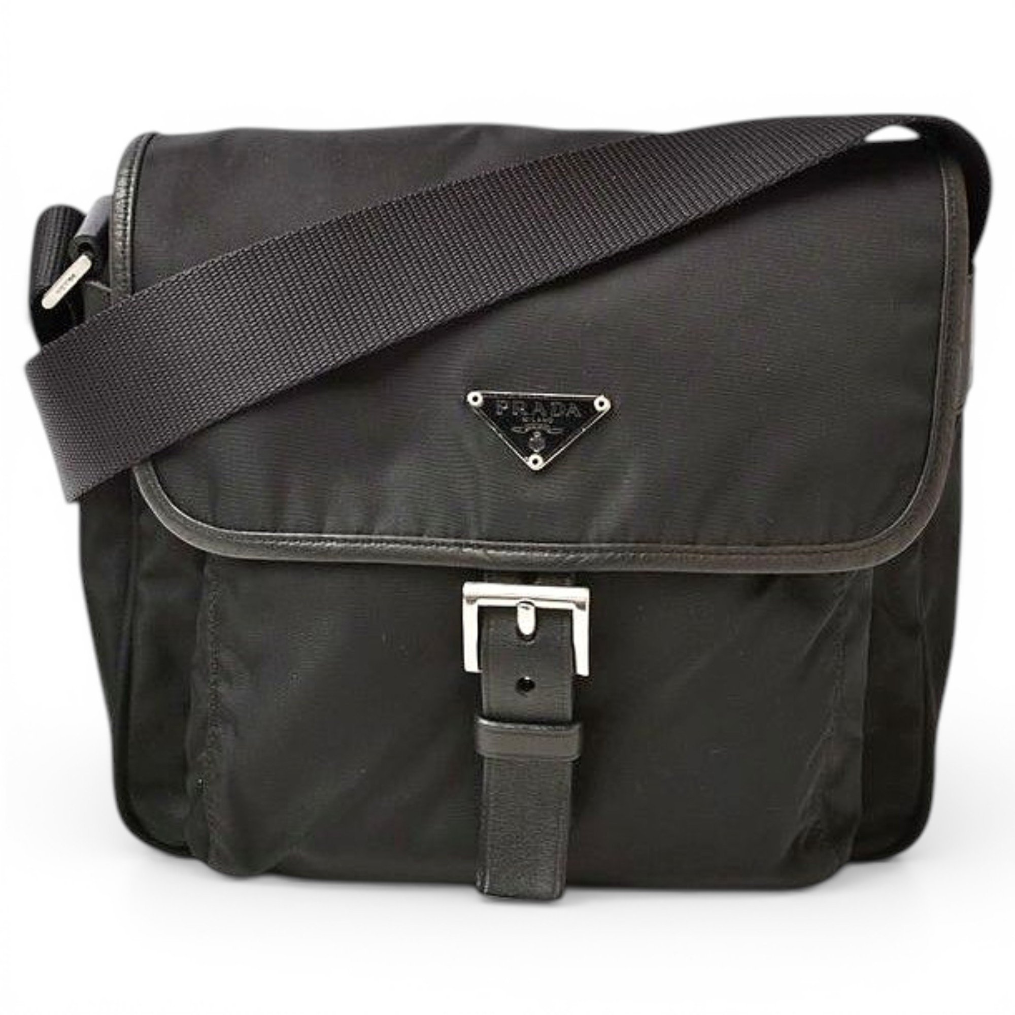 Triangle crossbody bag